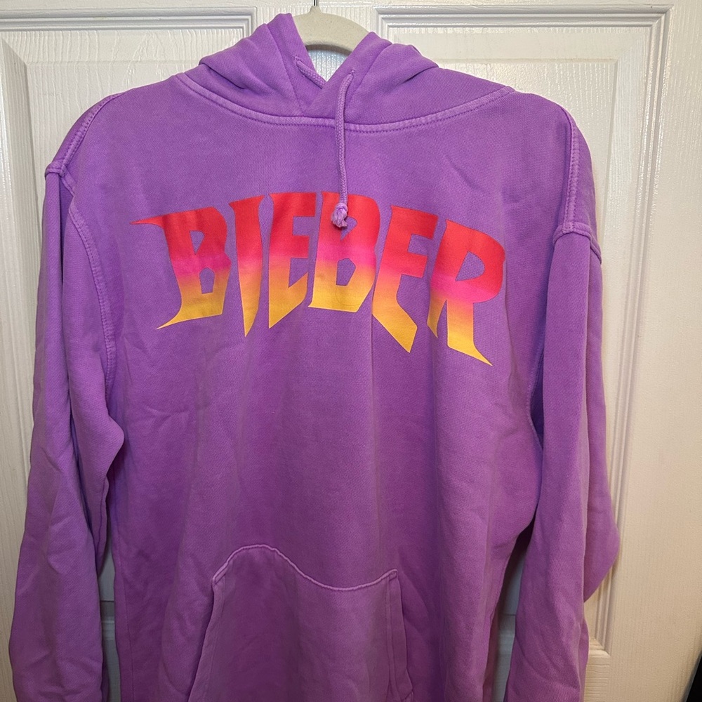Purple Bieber Hoodie